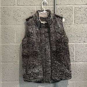 Thread+Supply Grey Fleece Vest Medium